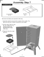 Preview for 12 page of Great Outdoors 2505G Assembly And Owner'S Manual