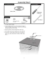 Preview for 9 page of Great Outdoors 3005G Assembly & Owners Manual