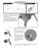 Preview for 15 page of Great Outdoors 3005G Assembly & Owners Manual