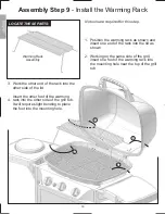 Preview for 17 page of Great Outdoors DG450 Assembly And Owner'S Manual