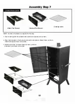 Предварительный просмотр 12 страницы Great Outdoors SMOKY MOUNTAIN Series Assembly And Owner'S Manual