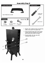 Предварительный просмотр 13 страницы Great Outdoors SMOKY MOUNTAIN Series Assembly And Owner'S Manual