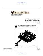 GREAT PLAINS 3N-3010 Operator'S Manual preview