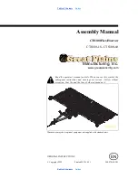 GREAT PLAINS CT8300 Assembly Manual preview