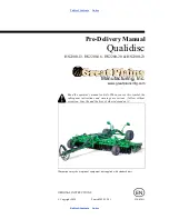 GREAT PLAINS Qualidisc Predelivery Manual preview