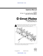 Preview for 1 page of GREAT PLAINS Yield-Pro Air-Pro YP625PD Operator'S Manual