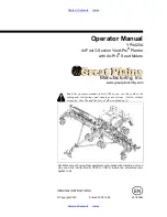 GREAT PLAINS YP-30 Series Operator'S Manual preview