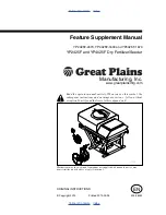 Предварительный просмотр 1 страницы GREAT PLAINS YP2425F Feature Supplement Manual