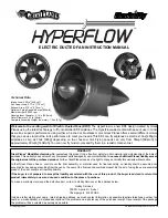 Предварительный просмотр 1 страницы GREAT PLANES ElectriFly HyperFlow Instruction Manual