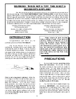 Preview for 4 page of GREAT PLANES F-15 EAGLE Instruction Book