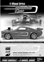 GREAT VIGOR Muscle Car Operating Instructions And Assembly Manual preview