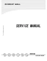 Great Wall GW491QE Service Manual preview