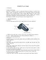 Preview for 1 page of Great Well Electronic OT-020C User Manual