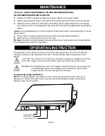 Предварительный просмотр 6 страницы GreatCo Gallery GBL-44 Installation Instructions & Operating Manual