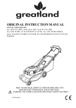 GREATLAND GL 41 99 cc OHV Original Instruction Manual preview