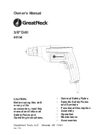 Предварительный просмотр 1 страницы Greatneck 80154 Owner'S Manual