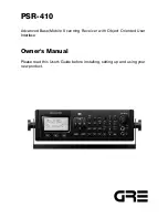 Grecom PSR-410 Owner'S Manual preview