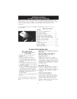 Preview for 2 page of Gree 13-04685 Operating Instructions Manual