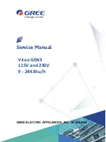 Gree 3VIR09HP115V1A Service Manual preview
