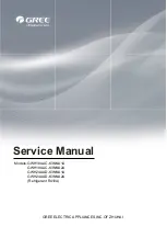 Gree CA115014200 Service Manual предпросмотр