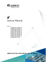 Gree CA385000100 Service Manual preview