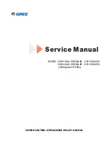 Gree CB11500430 Service Manual предпросмотр