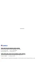 Предварительный просмотр 112 страницы Gree CB139005202 Service Manual