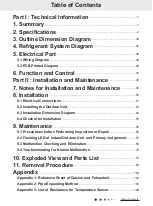 Предварительный просмотр 2 страницы Gree CB228W14300 Service Manual