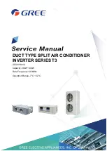 Preview for 1 page of Gree CF01000730 Service Manual