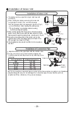 Предварительный просмотр 25 страницы Gree Cozy Owner'S Manual