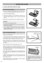 Предварительный просмотр 10 страницы Gree Crossover GWH09AGC-D3DNA1B/O Operation Manual