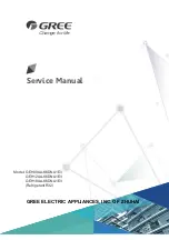 Gree CV010N02100 Service Manual предпросмотр