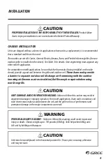 Preview for 10 page of Gree E-TACII ETAC207HC230VACP Installation & Owner'S Manual