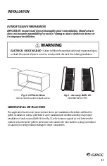 Preview for 12 page of Gree E-TACII ETAC207HC230VACP Installation & Owner'S Manual