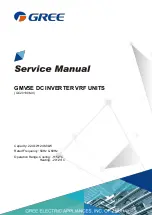 Предварительный просмотр 1 страницы Gree /E-X Service Manual