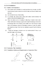 Preview for 16 page of Gree FLEXX36HP230V1AO Installation & Owner'S Manual