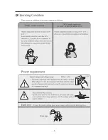 Preview for 4 page of Gree G1407M Operating Instructions Manual