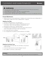 Предварительный просмотр 21 страницы Gree G16-10PACSH Owner'S Manual