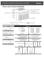 Предварительный просмотр 7 страницы Gree G16-6ESVWAC Owner'S Manual