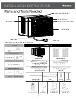 Предварительный просмотр 7 страницы Gree G17-10ESCWAC Owner'S Manual