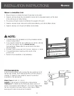 Предварительный просмотр 6 страницы Gree G17-10ESHWAC-CA Owner'S Manual