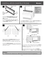 Предварительный просмотр 8 страницы Gree G17-10ESHWAC-CA Owner'S Manual