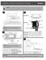 Предварительный просмотр 9 страницы Gree G17-10ESHWAC-CA Owner'S Manual