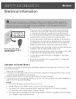 Preview for 4 page of Gree G17-10PACSH1 Owner'S Manual