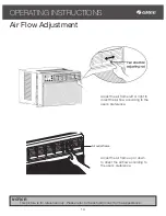 Предварительный просмотр 14 страницы Gree G17-12ESCWAC1 Owner'S Manual