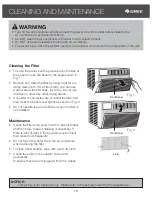 Предварительный просмотр 15 страницы Gree G17-12ESCWAC1 Owner'S Manual