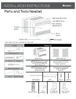 Предварительный просмотр 7 страницы Gree G17-12ESHWAC Owner'S Manual