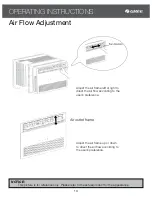 Предварительный просмотр 14 страницы Gree G17-12ESHWAC Owner'S Manual