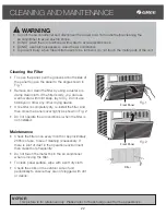 Предварительный просмотр 22 страницы Gree G17-14ESCWAC1 Owner'S Manual