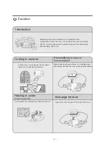 Preview for 5 page of Gree G1807VM Operating Instructions Manual